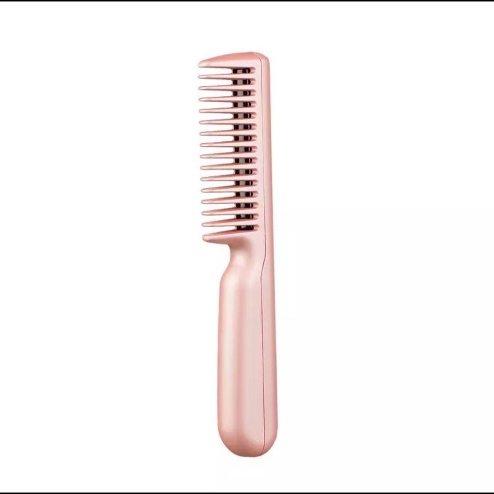 Usb cordless heat comb hair straightener portable